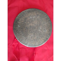 30~33cm Flat bottom low-sided gong High-quality bronze gong Pure hand-forged low-sided gong Boutique old gong