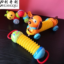 Caterpillar accordion toy baby early education puzzle simulation musical instrument children music toy 1-3 years old