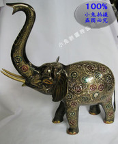 Pakistan k handicrafts 24-inch oversized copper elephant elephant animal decoration