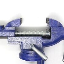 Bench pliers Small multi-function household universal mini small table tiger table pliers Work table table flat mouth 360 degree bench vise