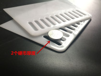 New wallpaper Wall cloth construction tools thickened and enlarged scraper plastic scraper Putty powder glass film scraper bag