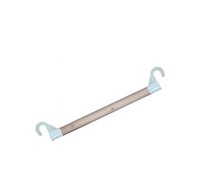 New simple cloth wardrobe assembly accessories solid wood hanging clothes bar crossbar reinforcement adhesive hook wardrobe clothes pole popularity