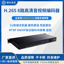 8 channel 8 channel video encoder support ONVIF GB28181 GB protocol access video recorder NVR