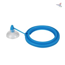Feed small feeder Fish food artifact floating floating aquarium magnetic suction cup automatic fish feeding ring
