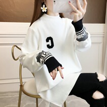 Pregnant Woman Spring Clothing Suit Out Fashion Nets Red T-shirt 2022 New Loose Casual High-end Tide Blouses Spring And Autumn