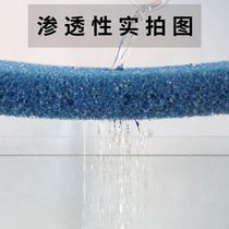 Filter material water-free sponge mesh fish tank bottom filter equipment full set of grid board cotton three-in-one material cotton bottom