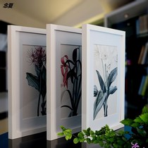 Solid Wood simple 32 inch 28 inch 16 inch 18 inch 4k8 open 24 inch A4 wooden A3 photo frame picture frame hanging wall newspaper frame