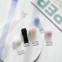 Redifen transparent silicone invisible underwear shoulder strap No trace non-slip off sexy exposed large buckle spring and summer bra belt