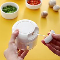 Garlic puree cut chili minced garlic mini manual mincer home ginger garlic mincer pull garlic artifact