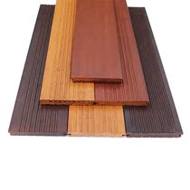 Bamboo wood flooring outdoor high-resistant heavy bamboo flooring deep carbon outdoor anticorrosive carbonized wallboard terrace garden plank board