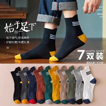 Cotton socks Womens Spring Summer models do not smelly feet in the tube with small white shoes womens socks summer thin model 2021 New