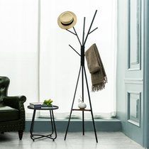 Nordic ins luxury hangers household clothes shelves floor hanging hangers modern simple Net red bedroom coat rack