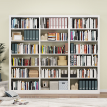 Home steel bookshelf wrought iron living room children storage bookcase modern minimalist library bookshelf shelf landing