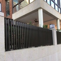 Aluminum Fence Simply New Chinese Modern Wall Aluminum Fence Outdoor Terrace Garden Villa Welded Garden Fence