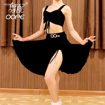 Latin dance practice dress female oope dance with childrens practice suit tassel split dance dress professional performance suit Summer Girl