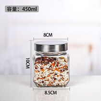 Storage tanks with groceries Cereals Snacks Sealed Tea Leaf Jars Kitchen Large Milk Powder Jars Glass Bottles Storage Jar Lid Sugar Jars