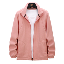 Outdoor Grip Suede Clothes Men And Women Shake Grain Velvet Autumn Winter Thickened Warm Cardiovert Jacket Submachine Clothing Liner Blouse