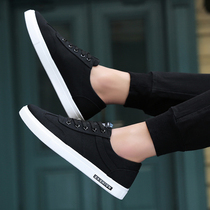 Mens shoes Summer 2022 new Korean version Trend 100 Ride Wave Shoes Breathable Canvas Casual Shoes Men Cloth Shoes Board Shoes