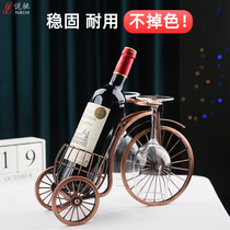 Light luxury home decoration red wine rack ornaments wine Ware wine cabinet decoration decoration wine holder shelf household net red wine bottle rack