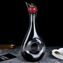 Lead-free crystal glass red wine decanter set home wine quick personality creative European split jug