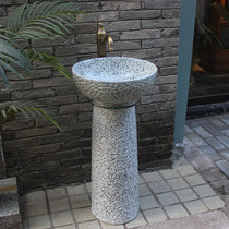 Outdoor wash basin balcony column basin retro column basin retro column wash basin floor sink outdoor sink yard