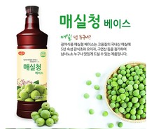 South Korean plum juice concentrate Guangye green plum concentrate original juice Zhang Mo Fan in water soaked in water drink sweet and sour juice drink