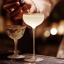 Japanese Handmade Kimura Cocktail Glass Crystal Glass Goblet Cocktail Martini Cup Martini