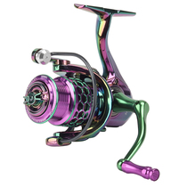 Spinning Wheel Dazzling Full Metal No Gap Fishing Wheel Sea Fishing Road Subwheel Far Throw Round The Black Anti-Fracking Line Afar