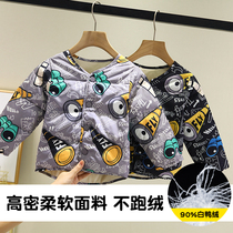 Boys down liner 2020 new autumn and winter clothes 2 childrens light baby baby 90% white duck down down jacket tide
