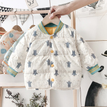 Baby down jacket warm and thin mens childrens winter clothes white duck down 1-2 years old baby clothes childrens down liner 3
