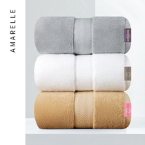 Emile five-star hotel white bath towel female cotton adult large absorbent thickened towel male cotton household