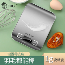 German CUGF kitchen household electronic scale small baked food accurate gram scale small scale high-precision weighing several degrees