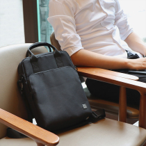 Ipad bag Apple computer bag 13 inch laptop bag Shoulder bag Vertical double waist large capacity handbag Tablet commuter matebook Tablet bag Xiaomi Huawei business backpack WIWU