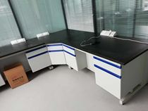 Experimental bench laboratory steel wood all-steel test bench Workbench operating table central table chemical plate fume hood