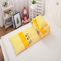 Childrens admission cotton kindergarten quilt three-piece set Nap core baby bedding Baby quilt cover