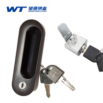  Wangtong WT9966 file cabinet with lock core buckle hand Plastic buckle hand combination lock Locker handle with lock embedded