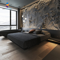 Bed without bedside small apartment large bed 2000 × 2200 without backrest cabinet Japanese custom headless Nordic suspended bed