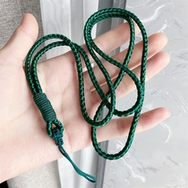 Mobile phone lanyard long hand-woven hanging chain for men and women simple hanging neck knot practical not tight neck wide belt