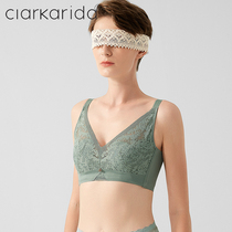 ClarKarida lace underwear Womens Big Chest show small no steel ring bra womens thin sexy adjustable bra summer