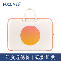 focomes Sunset Gradient Laptop Bag for Apple 14 "Huawei Dell and Other 13 3" 15 6"