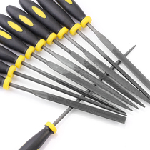 Assorted steel file set metal fitter polishing tool small contup knife triangle file mini shaping knife Woodworking
