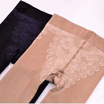 3) Spring and Autumn Mid-thick stockings Butterfly crotch 120D velvet pantyhose women plus size stockings stockings