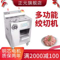 Zhengyuan multifunctional meat grinder commercial butcher shop with stainless steel beating meat enema cut meat slice meat mincer ZY-1