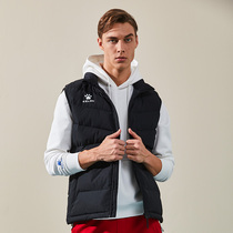 KELME sports cotton vest mens autumn and winter football running training vest thickened warm cotton jacket