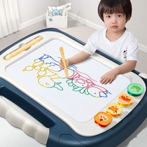 Childrens drawing board Home child color erasable magnetic baby writing board oversized magnetic children painting toys