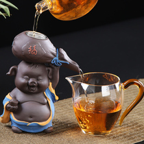 Zisha tea leak device public Cup set tea filter cute creative tea filter kung fu tea set accessories tea compartment