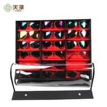 18 G Sunglasses Shelf Glasses Display Case Glasses Storage Box Counter Show Ground Stall Placement Box