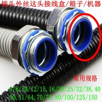 Wuhan 6 8 10 12 1516 20 25 32 3840 50 Metal plastic hose junction box box connector