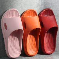 Home Use Slippers Women Summer Indoor Wear Non-slip Silent Couple Bathroom Bath soft underfloor men cool slippers