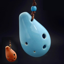 Mini small Ocarina pendant necklace 6-hole SC treble C tune children adult beginner cute simple National small musical instrument